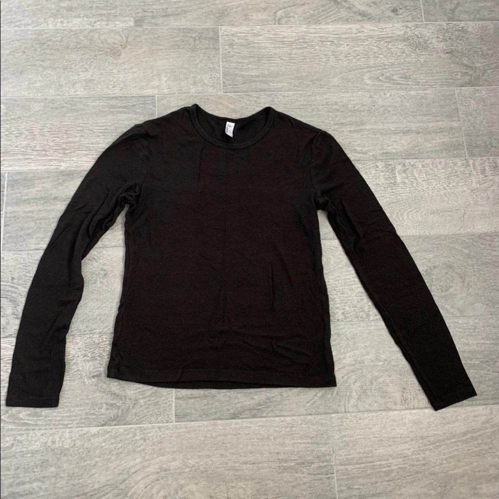 American apparel long sleeve top